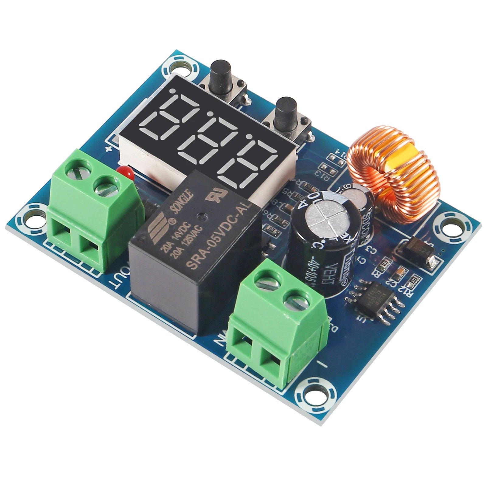 XH-M609 DC voltage protection module Lithium battery under voltage loss, low power, disconnect output 6-60V