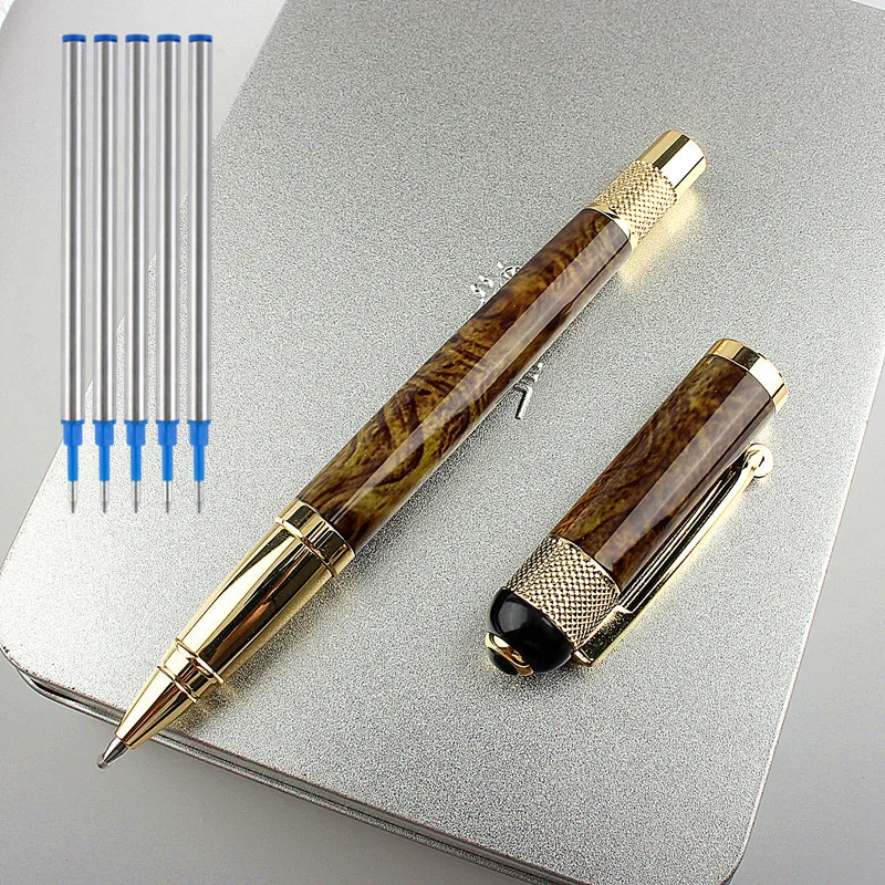 Office Luxury Pen Ballpoint Pens For School Students Business Office Ball Pen Back To School For Gift Stationery Supplies 03737