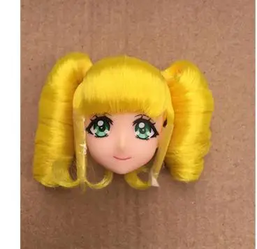 نادر طبعة محدودة ليكا دمية لعبة رئيس عروسة كارتون الأصلي رئيس بنات بنين لتقوم بها بنفسك خلع الملابس الشعر اللعب جمع لطيف دمية رئيس #4