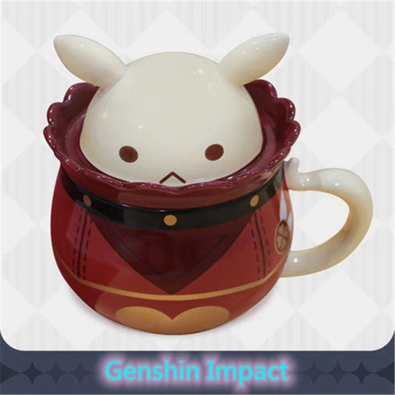 

New Top Games Cosplay Genshin Impact Klee Accessories Project DIY Bomb Coffee Mug Cup Hot Gouba Pot Adult Child Gift Props