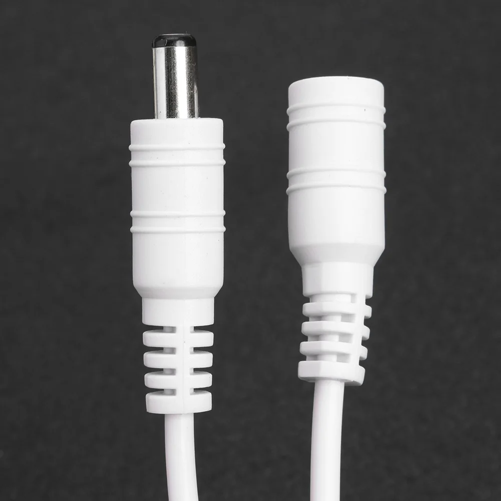 DC 12V Extension Power Cable 0.5/1/2/3/5/10m Power Extension Cord Cables for Wifi/AHD/IP Security Cams CCTV Camera 5.5*2.1mm