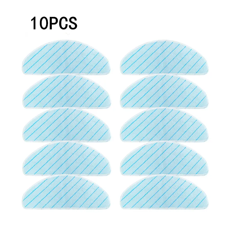 10 قطعة ملحقات قماش قابل للغسل ممسحة خرقة ل Ecovacs T9 ماكس T9 الطاقة T9 AIVI جهاز آلي لتنظيف الأتربة أجزاء أطقم استبدال