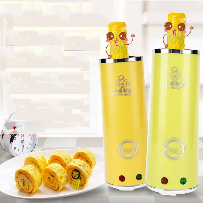 Breakfast Maker Mini Electric Egg Roll Maker Machine Automatic Multifunction Omelette Sausage Egg Boiler Cooker Rotolo di uova