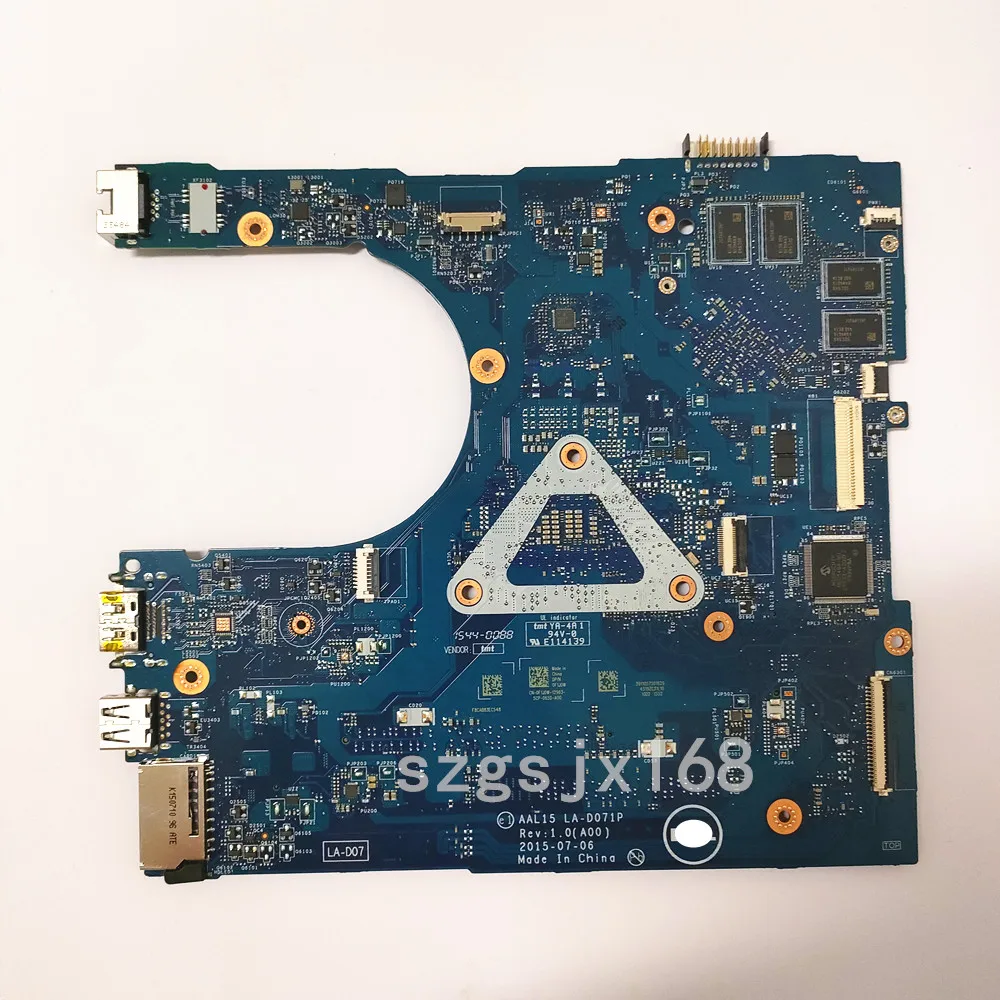 FOR Dell Inspiron 5459 5559 5759 Laptop Notebook Motherboard  LA-D071P i7-6500U   CN-0F1J0W F1J0W  100% tested