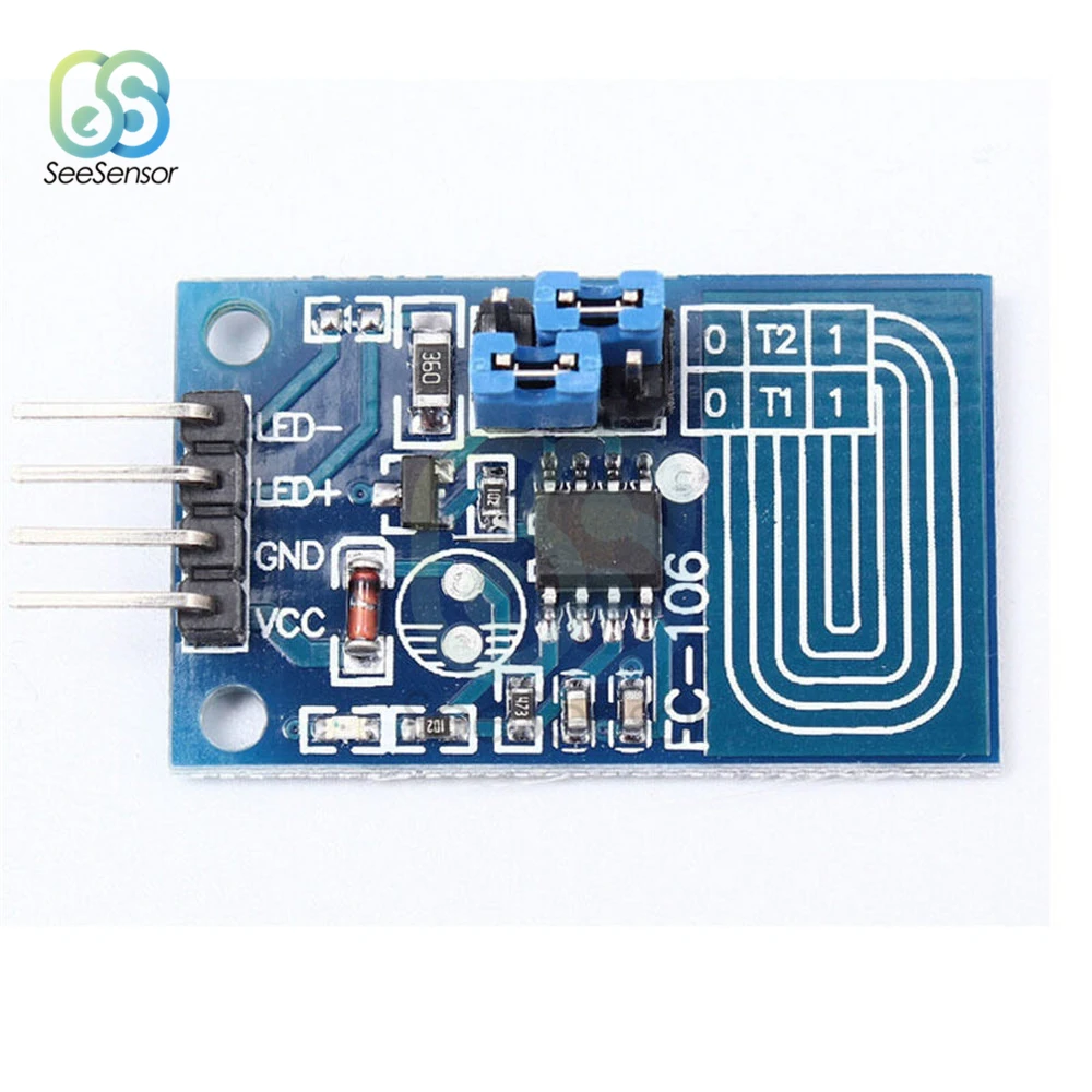 DC 2.4-5V Capacitive Touch LED Dimmer PWM Control Switch Module Constant Pressure Stepless Dimming PWM Control Panel