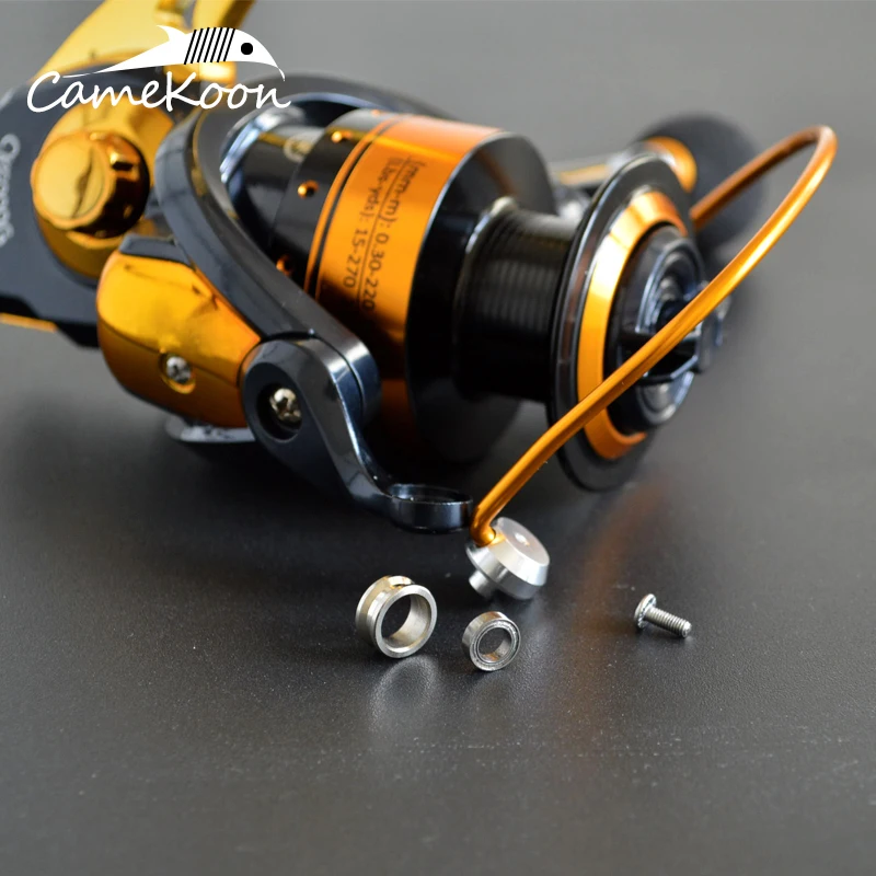 CAMEKOON Surf Spinning Reels 15KG Drag Power Big Game Bass Fishing Aluminum Body and Spool 5:1/4.7:1 Saltwater Luer Fishing Coil