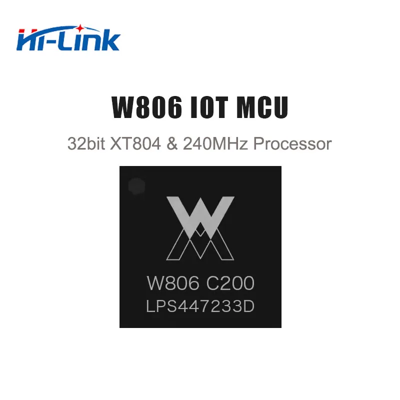 W806 Microcontroller built-in UART GPIOC 240MHZ 5-8Bit STM32 Development Board CH340 IoT MCU CDK Development Environment