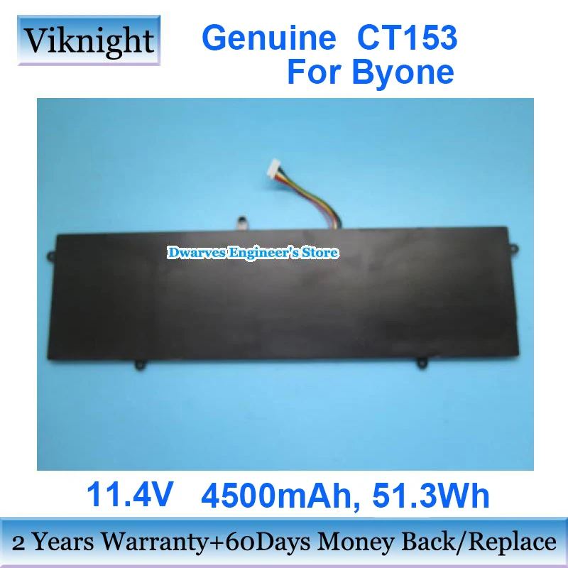 

Genuine CT153 11.4V Laptop Battery For Byone 53B Series BU53 CU53 Li-ion Rechargeable Battery Packs