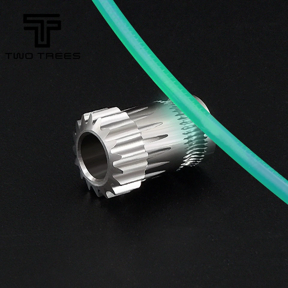 UniTak3D Dual Drive Extruder Gear Roues d'extrusion en Acier Inoxydable UniTak3D Dual Drive Extruder Gear Roues d'extrusion en Acier Inoxydable