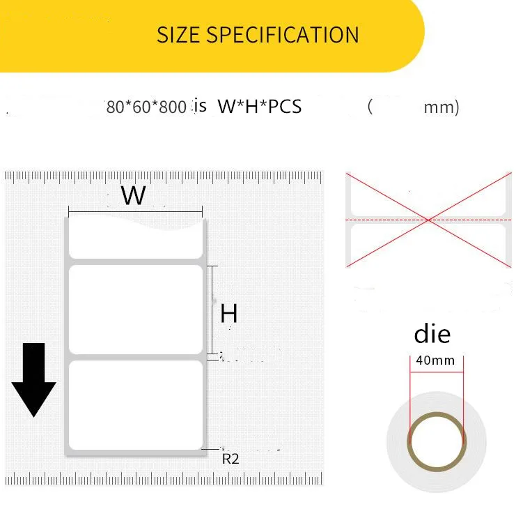 VOID Anti-counterfeiting Label Sticker Anti-tear Tamper-proof Silver Self-adhesive Printing Label Paper Need Ribbon