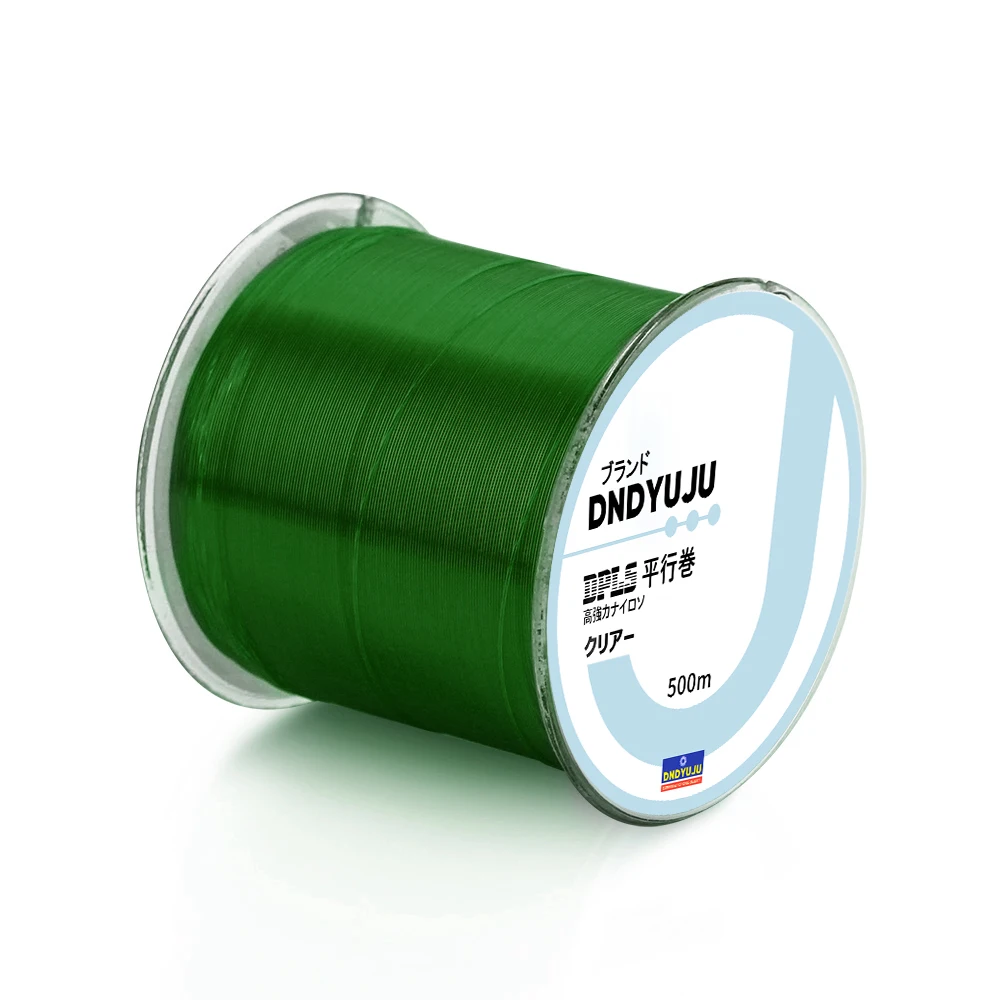 DNDYUJU – ligne de pêche en Nylon, Monofilament, matériel de pêche, Super solide, marque japonaise, 500M