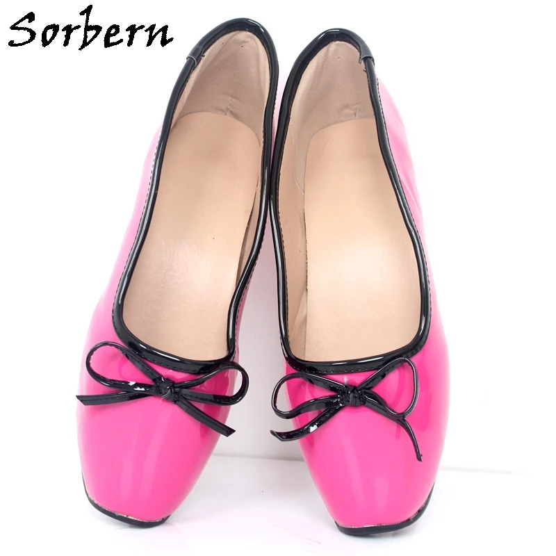 Sorbern Slip On Ballet Heel Shoes Women Pumps Fetish Tiptoe Heels Women Pump Slip On Heels Sexy Women 2018 Shoes 18Cm Heels