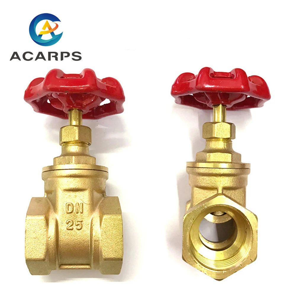 1/4 "3/8" 1/2 "3/4" 1 "cal mosiądz zasuwy DN15 20 25 zawór wody zawór przełączający gwint wewnętrzny zasuwy