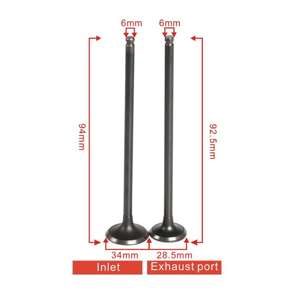 Motorcycle Intake Valve & Exhaust Valve Stem Kit For Yamaha XT225 Serow XT 225 85-07 TT225 TW225E TW225 TTR225  TT TTR TW 225