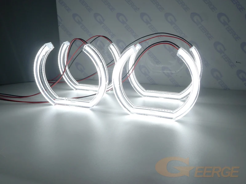 For BMW 5 Series G30 G31 G38 F90 M5 Excellent Ultra Bright Refit Day Light DTM Style Led Angel Eyes Kit Halo Rings