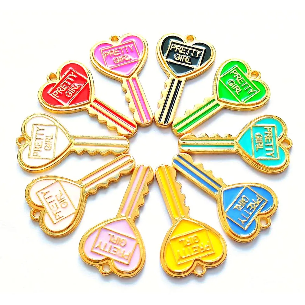 

10pcs Key charms for women DIY jewelry accessories K016