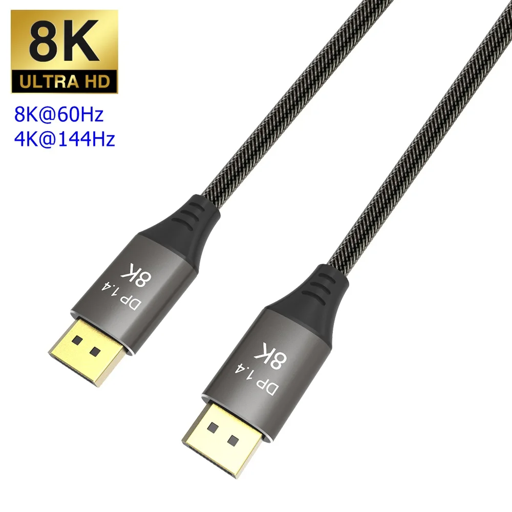 HDMI Male Extensions 3840x2160 UHD 4K to DisplayPort Female  Adapter 15cm Cable with USB2.0 Power for HDMI PC DP Display