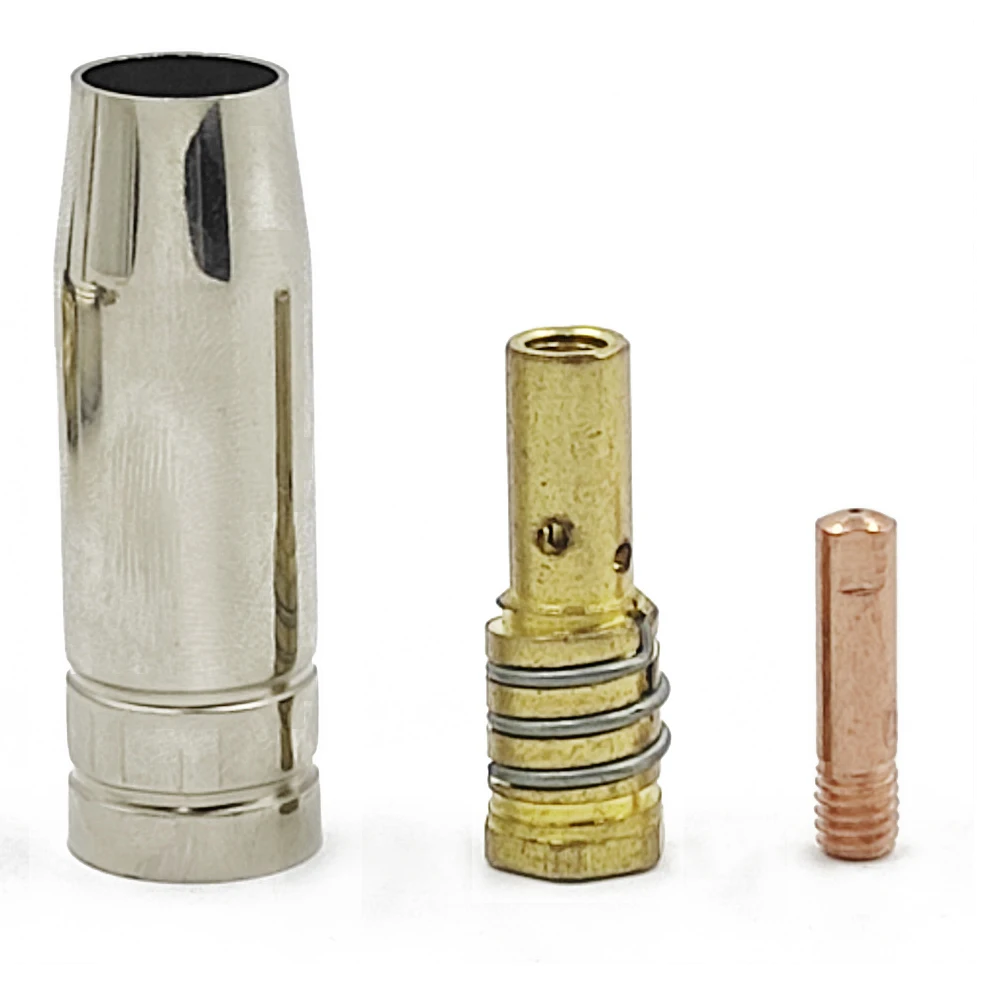 Soplete de soldadura de MIG-14AK, soporte de punta de boquilla de Gas para soplete de soldadura 14AK MIG MAG, consumibles de