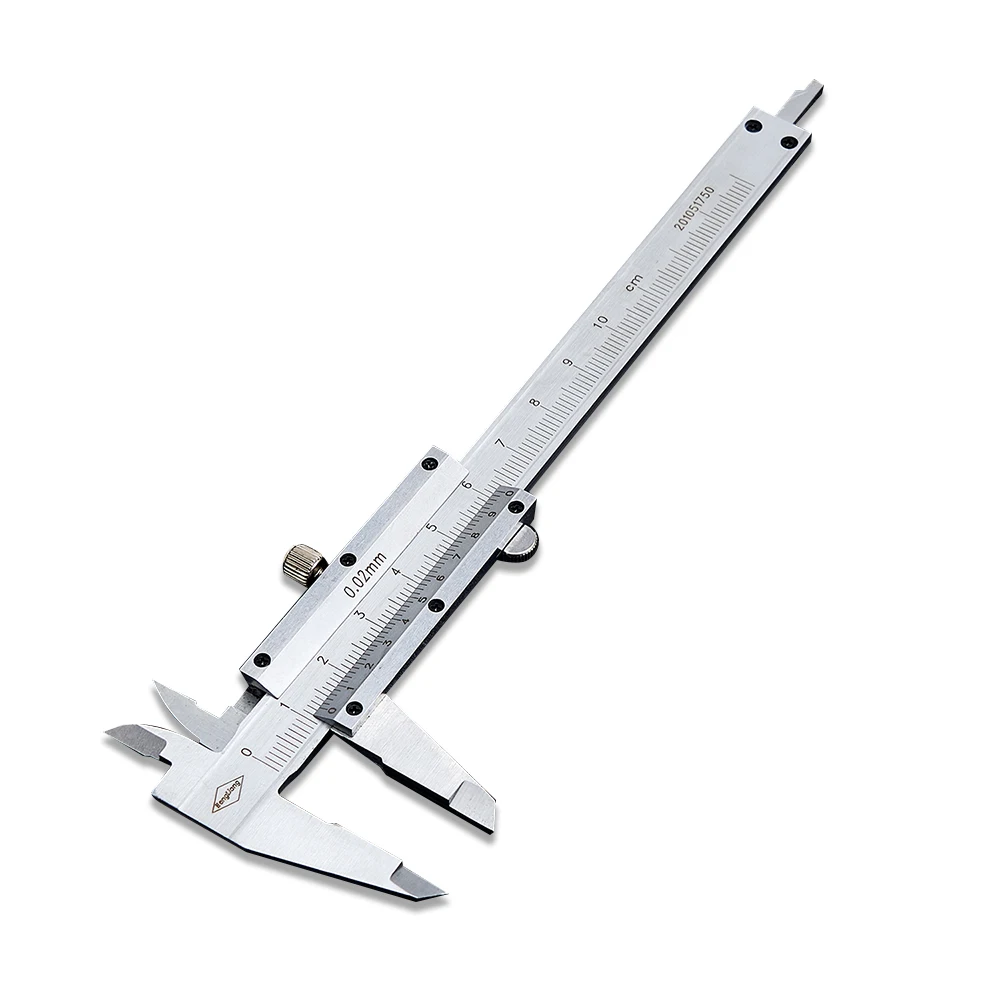 Mini Stainless Steel Vernier Caliper 0-100mm Measuring Tool 0.02mm High Precision Measuring Instrument Working Measuring Caliper