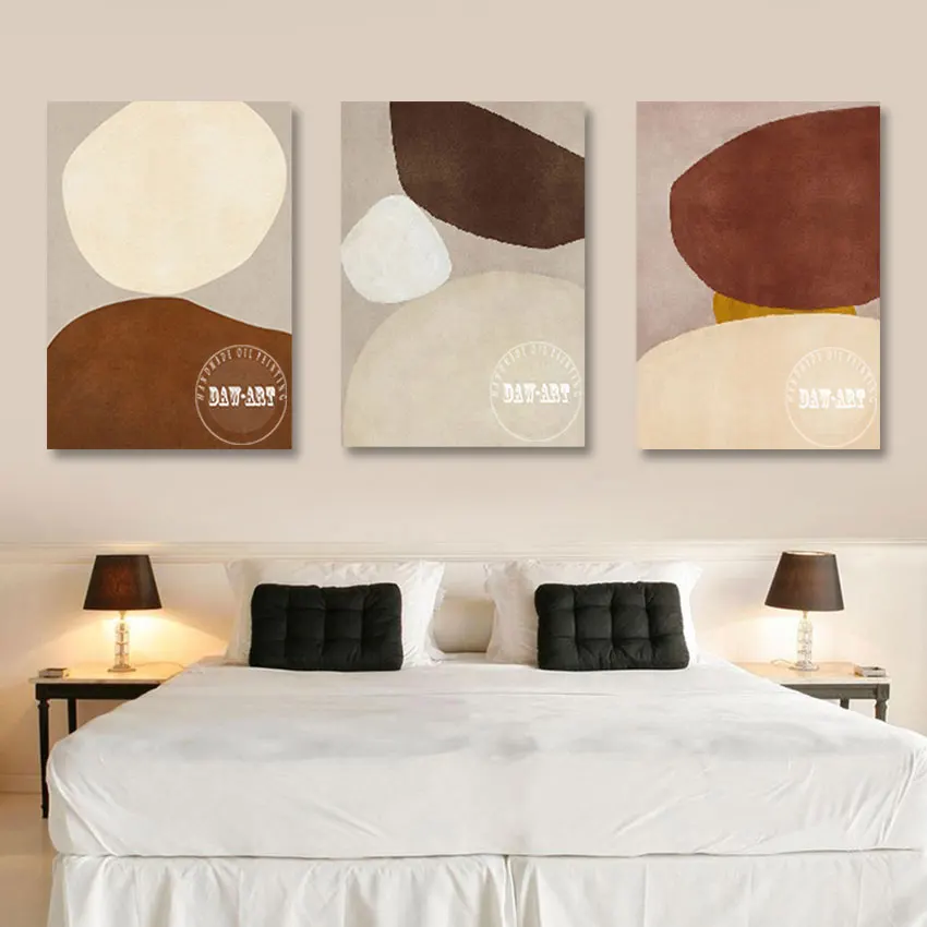 

Горячий продавать, без рамы, большие аксессуары для украшения ресторана, новый дизайн, художественная картина из 3 предметов, абстрактные картины маслом на холсте