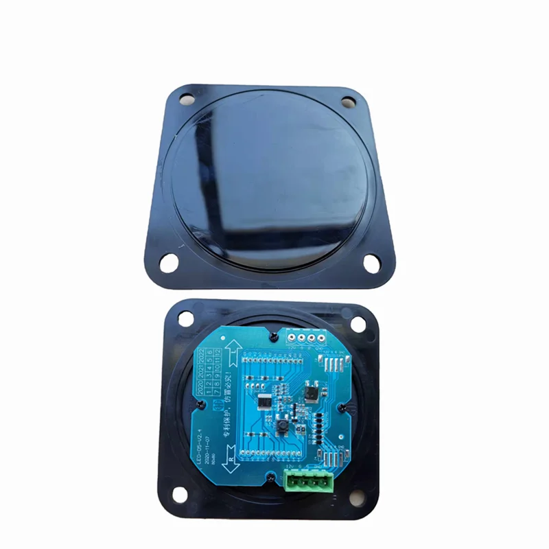 Colorstile-Plaque lumineuse LED avec indicateur rouge/vert, flèche intelligente, barrière battante