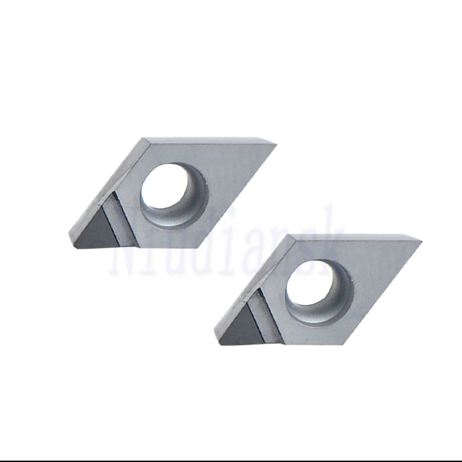 DCMT070204 DCMT070208 DCMT11T304 DCMT11T308 CBN PCD Diamond Solid tipped Insert CNC Lathe turning Cutter Blade Tools