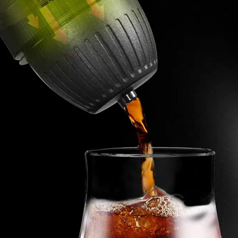 K-CUP Mini ไฟฟ้าเครื่องชงกาแฟอัตโนมัติแบบพกพา2ใน1แคปซูล/Ground สกัดผงเอสเพรสโซเครื่อง