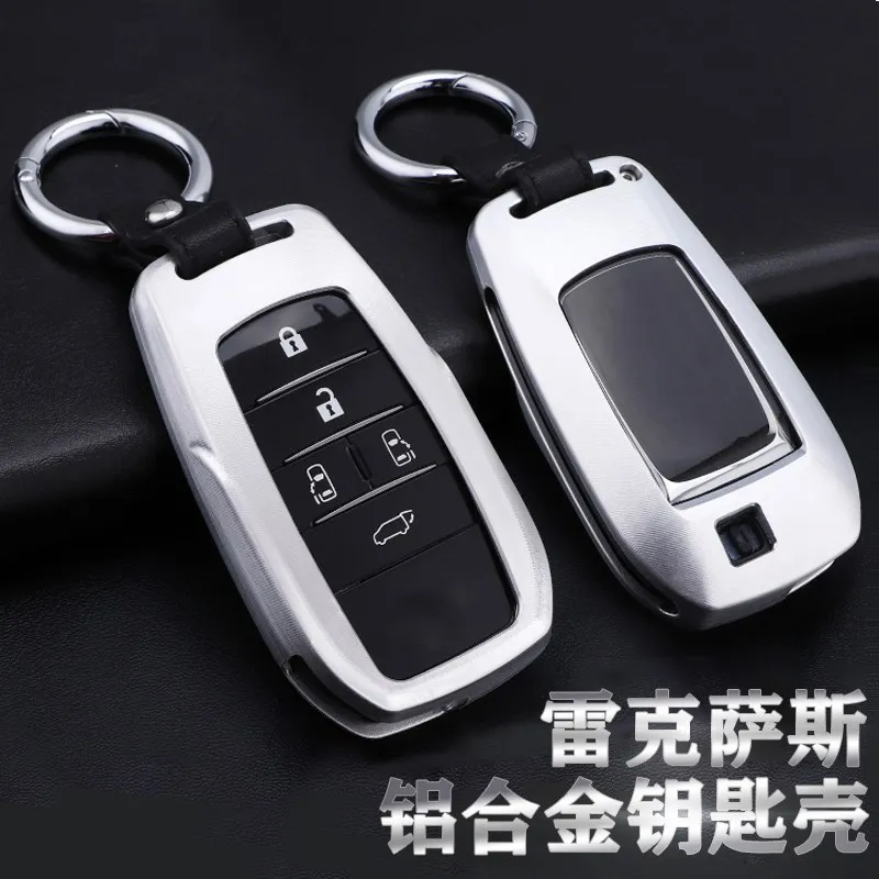 

Aluminum Alloy Car Smart Key Case Cover Fob for Lexus LM300h 2020 Accessories for the car