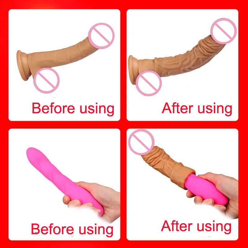 Reusable Penis Extender Penis Sleeve Male Big Cock Enlargement Penis Barbed Condoms for Men Sex Dildo Enhancer Delay Ejaculation