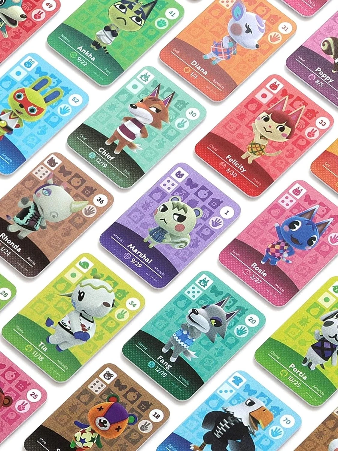 81pcs Mini NFC Cards Compatible with TOTK and BOTW