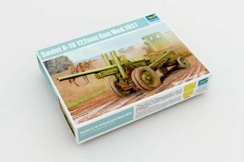 

Модель Trumpeter 1/35 02325 советского A-19 122 мм ружьё модель 1931/37 модель сборки