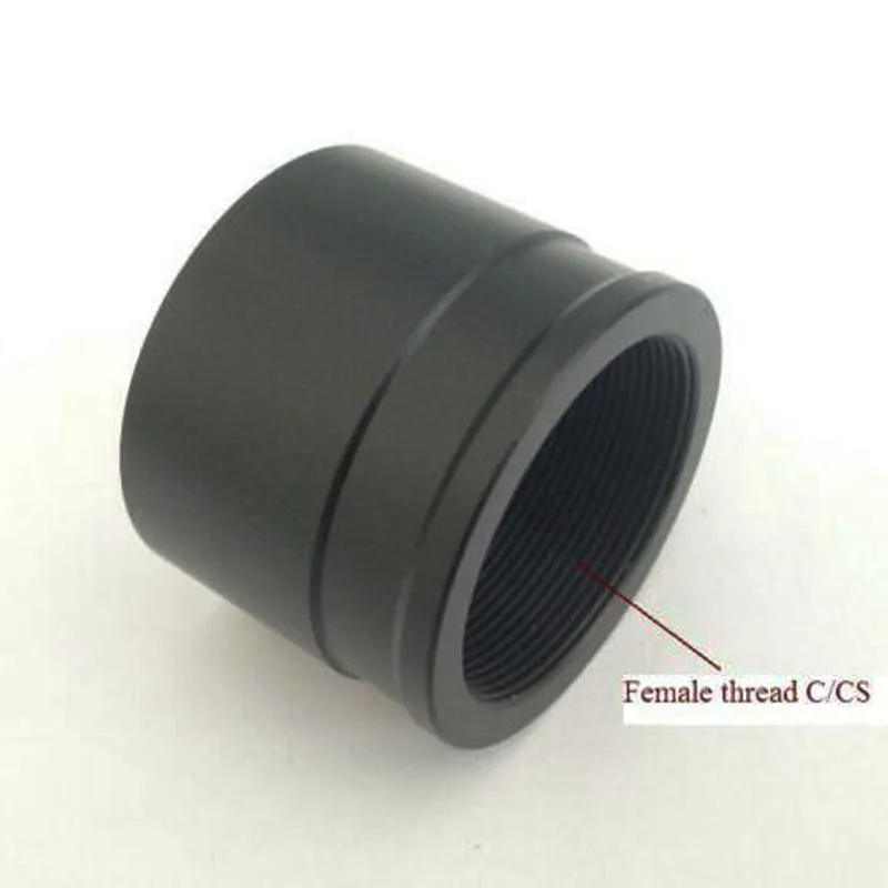 تلسكوب محول عدسة 1.25 بوصة إلى محول خيط أنثى C-Mount