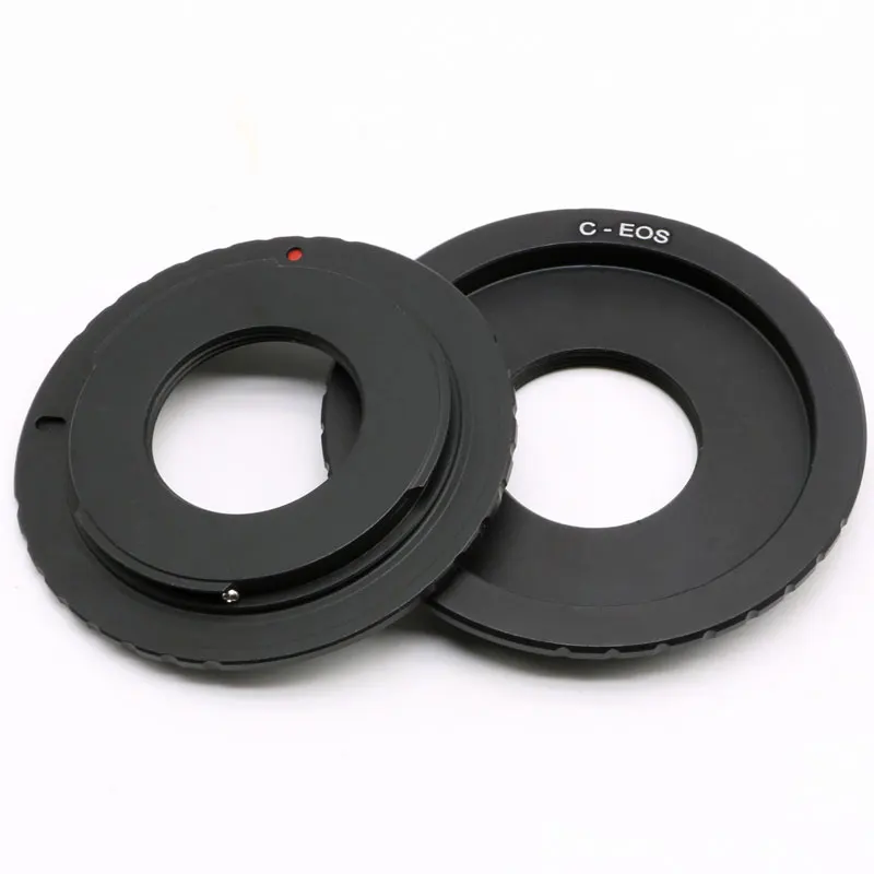 SLR Camera to C-mount Adaptor Single-lens Reflex Transfer Adapter Ring for Connecting Microscope and Canon Nikon SLR Camera