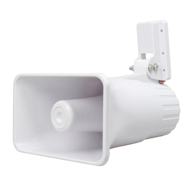 2PC Dual Tone Alarm Speaker 12V Outdoor Security Home Alarm Siren Super Sounder Alarm Horn 120DB Speaker