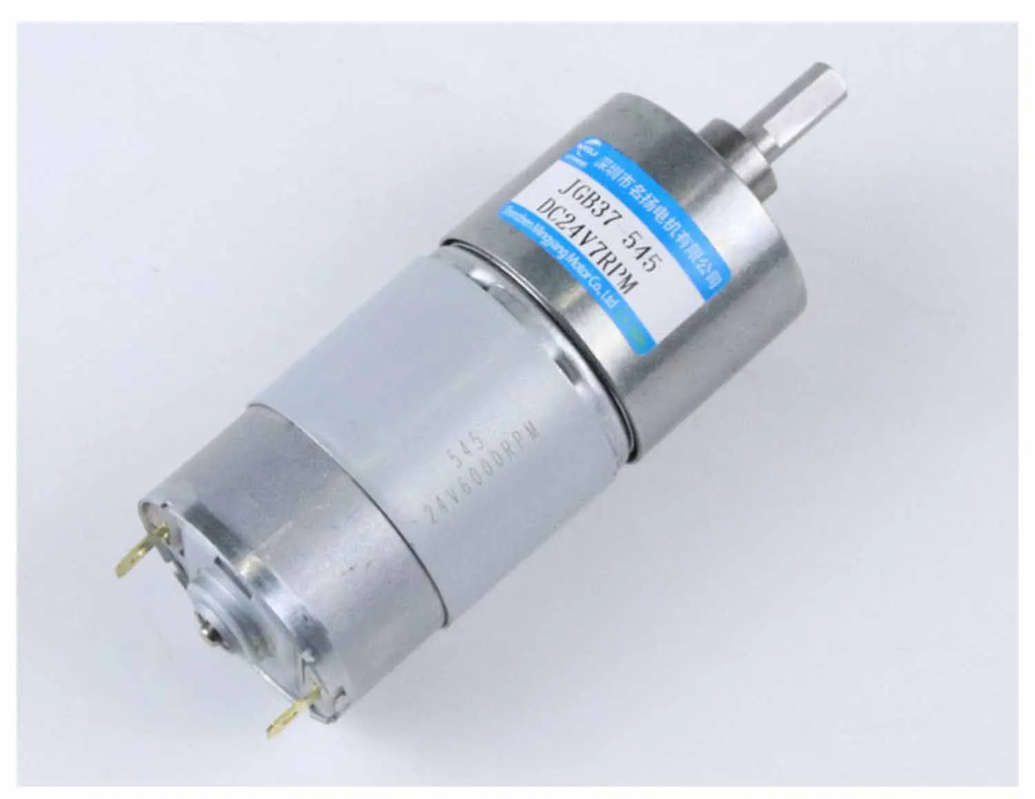 545 DC Gear Motor 24V12V High Torque Power Small Motor Micro Gear Speed Control Low Speed Motor DC Electric Motor for DIY