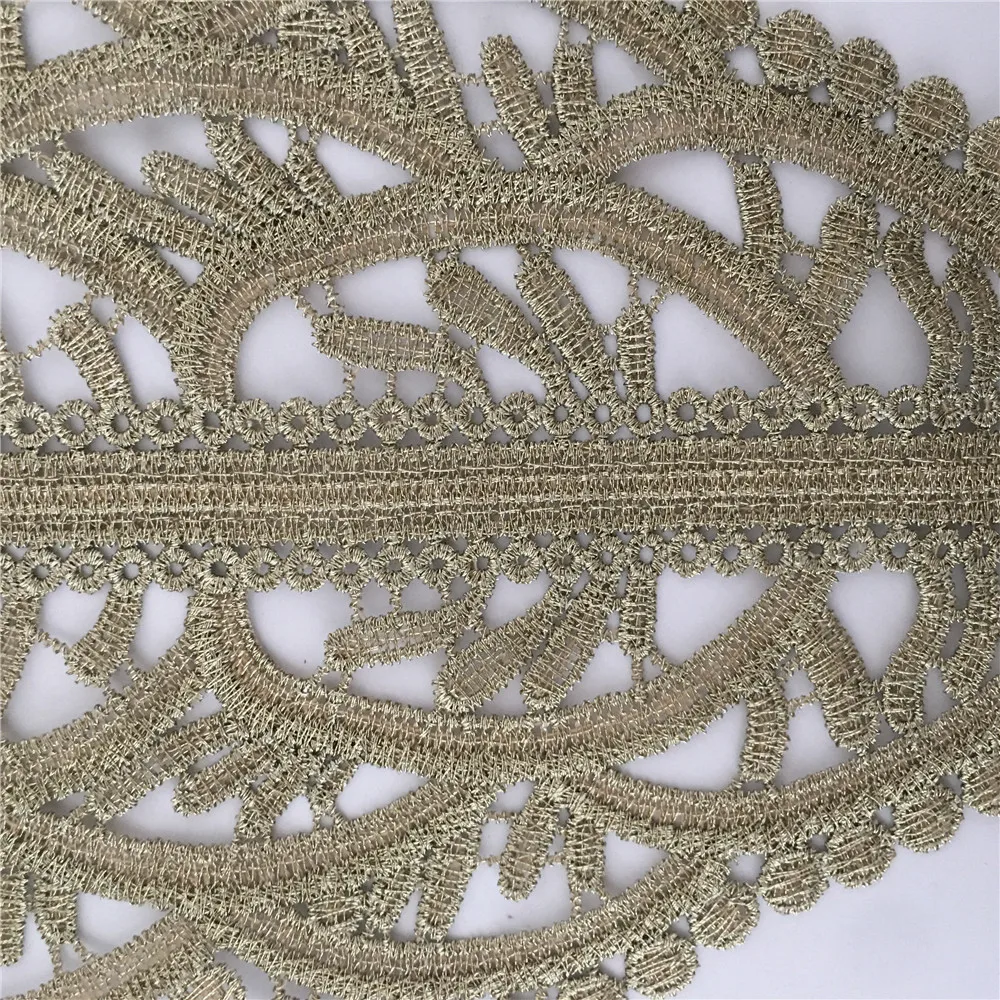 High quality Embroidery Lace collar for sewing Laces craft Materials Lace fabric Application dress Needlework Accessories