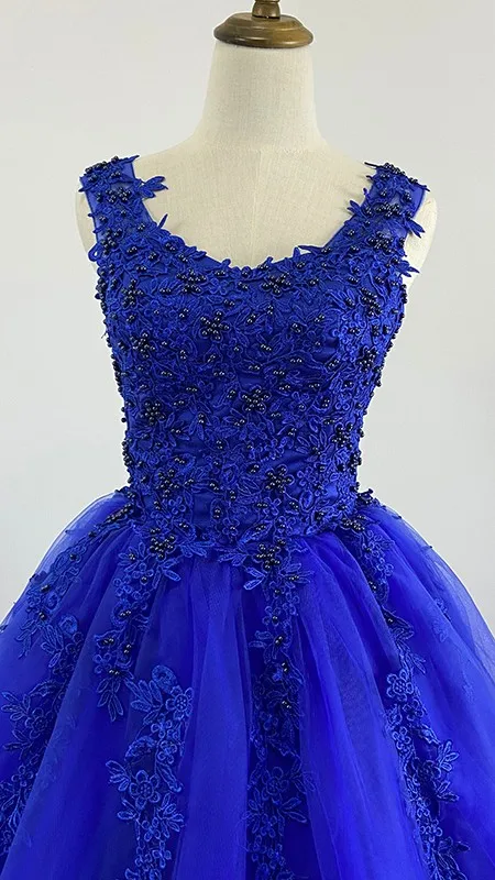 Nieuwe Party Dress Quinceanera Jurken Luxe Prom Dress Mouwloze V-hals Real Photo Baljurk Vintage Aanpassen Kleur Vestidos