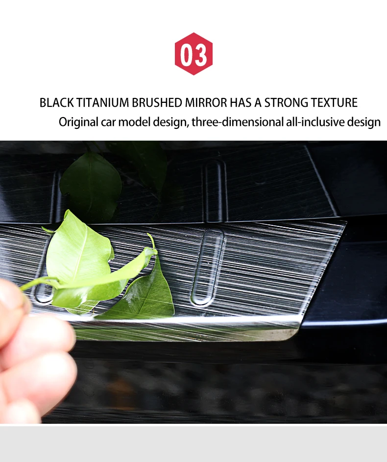 Auto-Styling für Volvo XC90 Kofferraum-Zierleiste Kofferraum-Schutzleiste 2015 2016 2017 2018 2019 2020 2021 2022 Auto-Zubehör – Detail 4