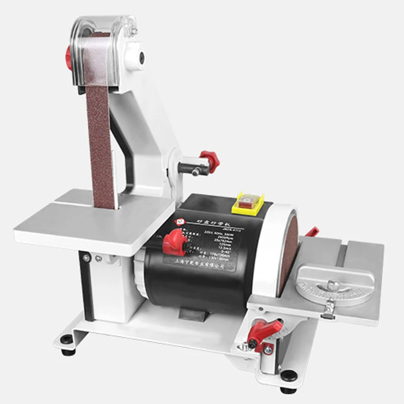 Bench top polishing machine, round sand disc, belt grinder, sanding and polishing machine JBDS-4113