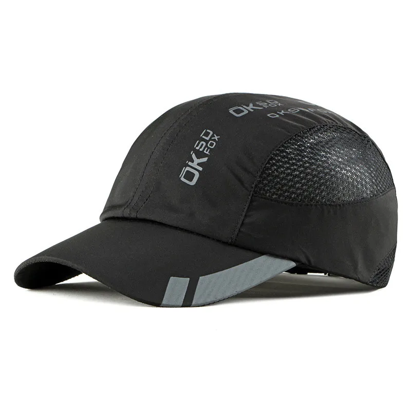 Uomo sport estivi sezione leggera sottile berretto da Baseball traspirante ad asciugatura rapida donna Outdoor Leisure protezione solare cappello da