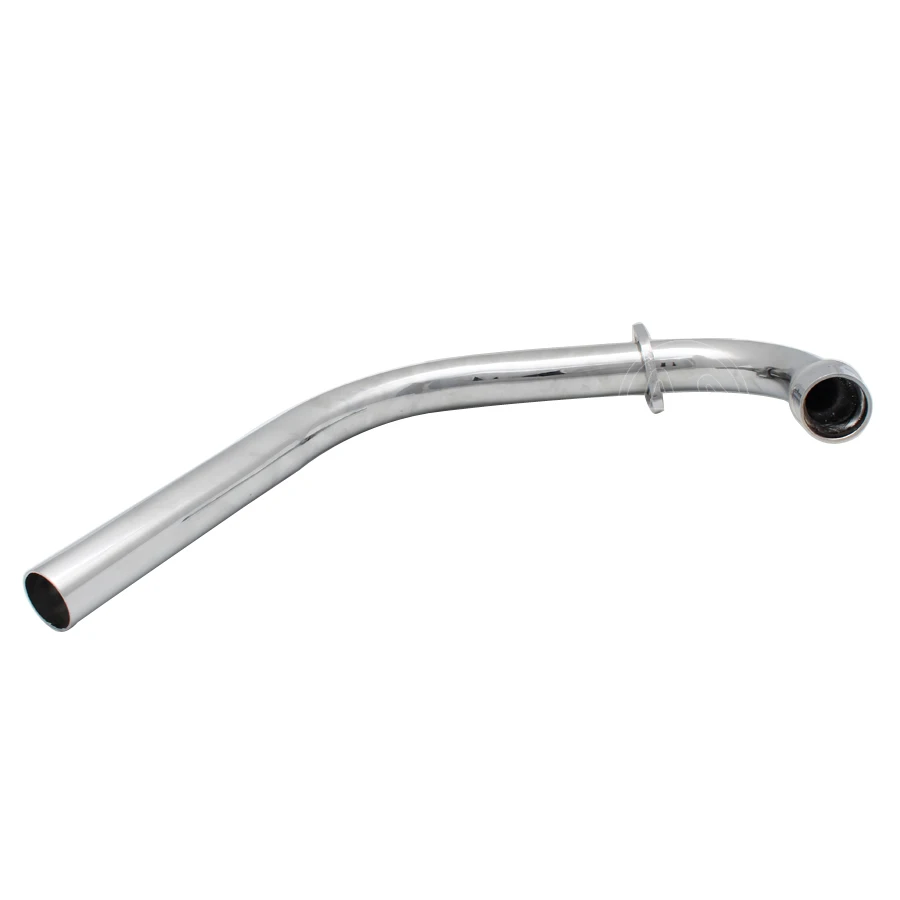 Universal For Honda CG125/WY125 CG150 Vintage Retro Metal Chrome Modified Motorcycle Exhaust Muffler Front Pipe