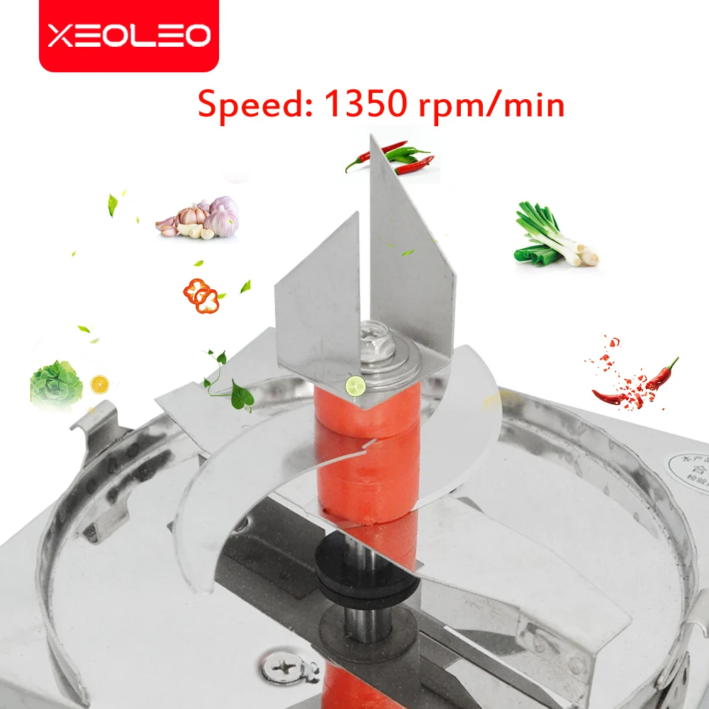 آلة تقطيع حشو XEOLEO ، مفرمة خضروات ، ثوم ، جوز الهند ، مطحنة تقطيع اللحم ، آلة تعبئة الزلابية