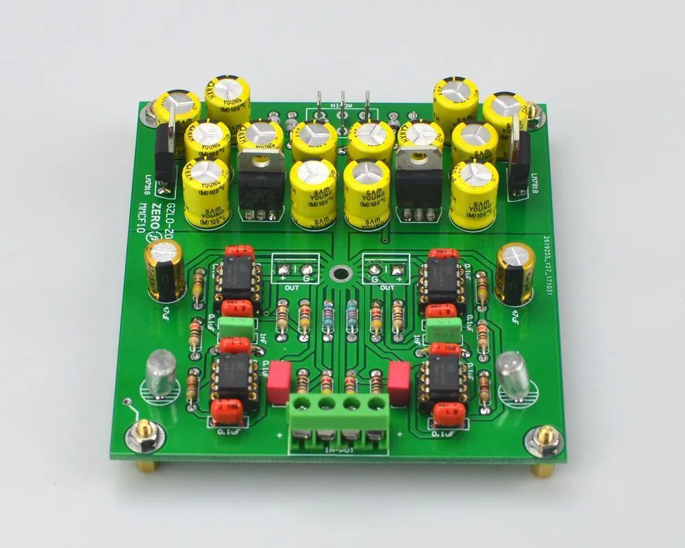 Ampliegue MMCF10 HiFi LP fonógrafo MM amplificador/placa preamplificadora de fono RIAA