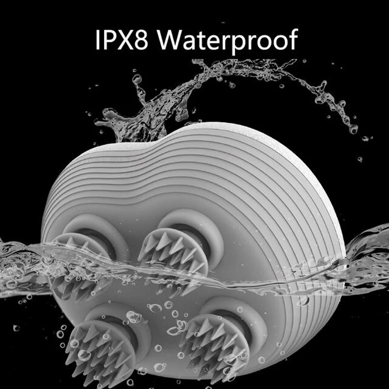 Youpin Momoda Head Massager Wireless Scalp Massager Dual-Use 360 Stereo Massage IPX8 Waterproof Deep Tissue Kneading Vibrating