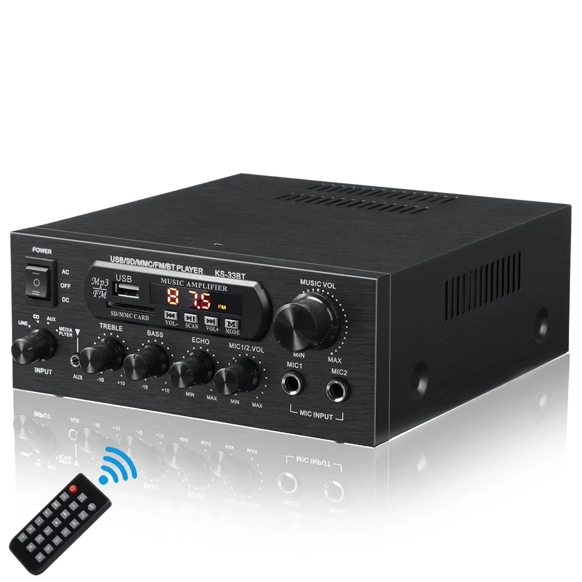 KS-33BT Hifi Digital Amplifier: The Ultimate Amplifikator for