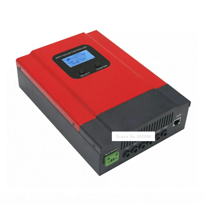 High efficiency 20A/30A/40A/50A/60A Smart MPPT Solar Charge Controller Power Generation System Controller DC12V 24V 36V 48V