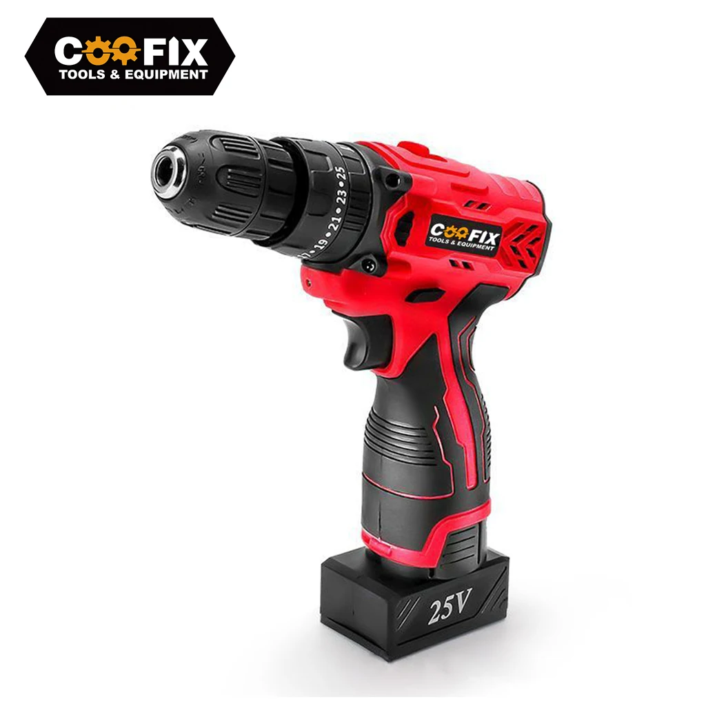 

COOFIX Cordless Lithium Drill Rechargeable Mini Wireless Power Driver Drill Electric Screwdriver Drill Hole Hand Power Drill