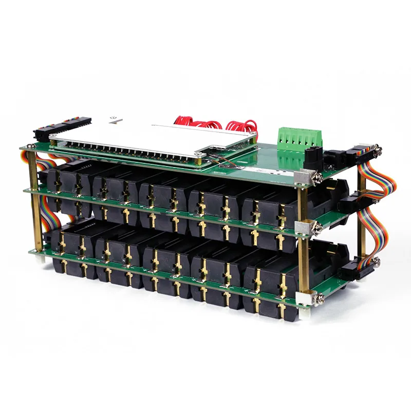 BMS Battery Management System 20 Series 74v Lithium Battery Protection Board 18650 Welding-free Battery Box