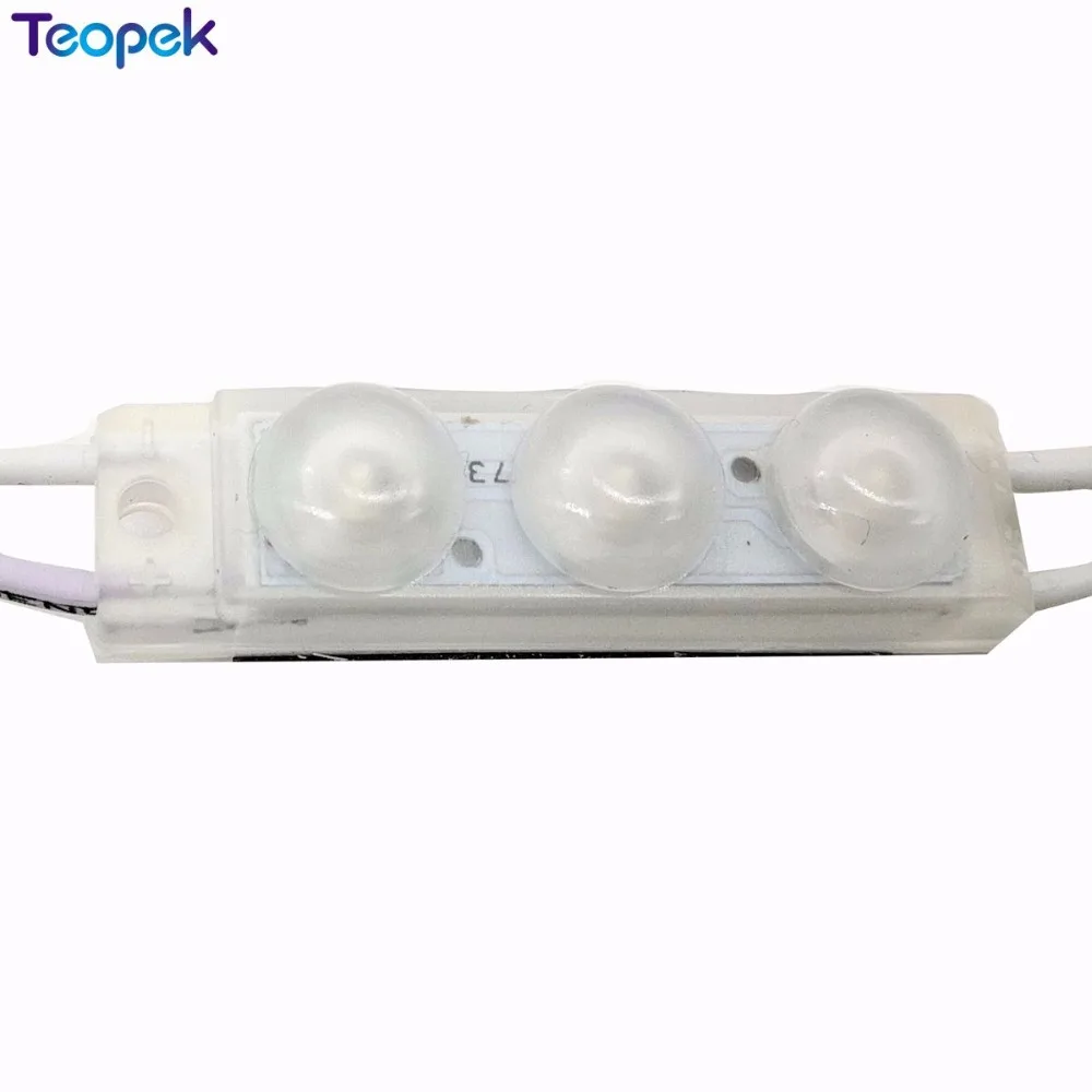 

100pcs 2835 3 led injection module With len 150lm high power small side light led lamp super brightness 1.5w outside backlight