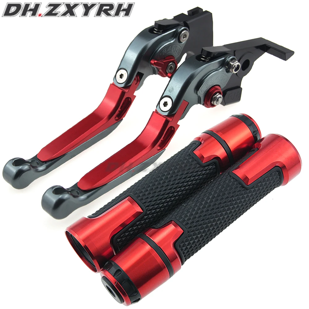 For SUZUKI GSR600 GSR 600 2006-2011 Motorcycle Accessories Extendable Folding Brake Clutch Levers Handle Grips